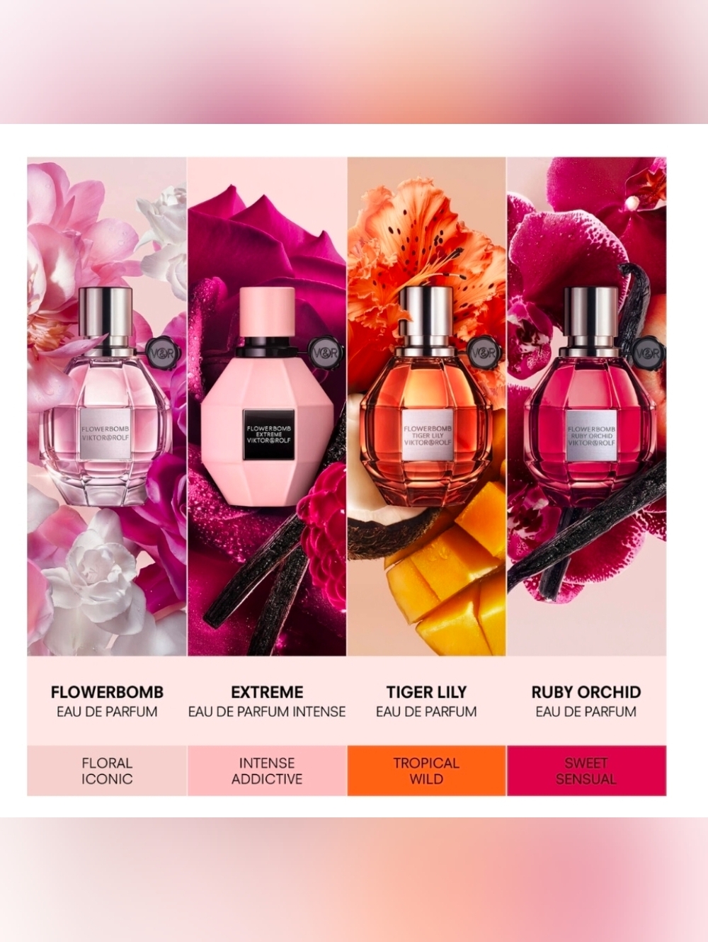 Viktor & Rolf Flowerbomb Eau De Parfum  Reg $182.00 / SALE $ 100; BNIB - Picture 6 of 6
